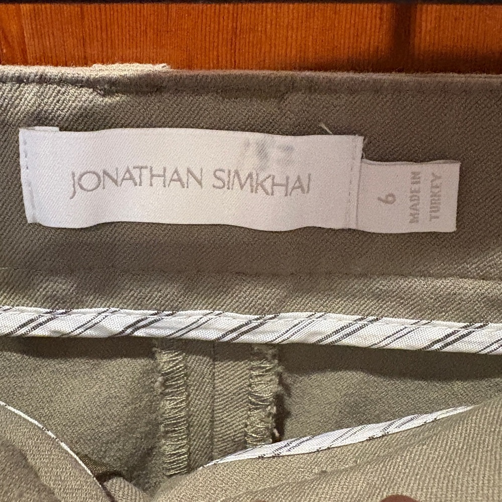 Jonathan Simkhai Kassandra Boot Cut Trousers - Picture 12 of 16